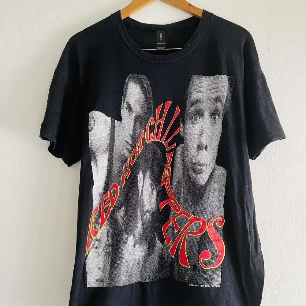 Black 1994 Red Hot Chili Peppers Band Tee Bandtee
